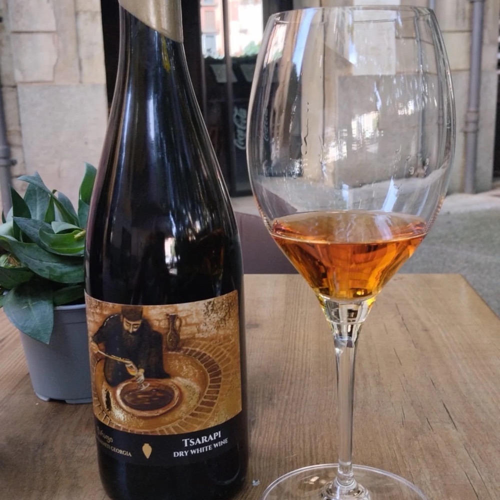 Copa de vino ámbar Tsarapi